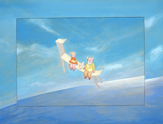 Muffy and Gio White horse　　2005