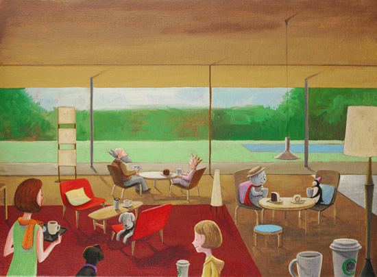 Muffy and Gio　Cafe in Kamakura　　2007