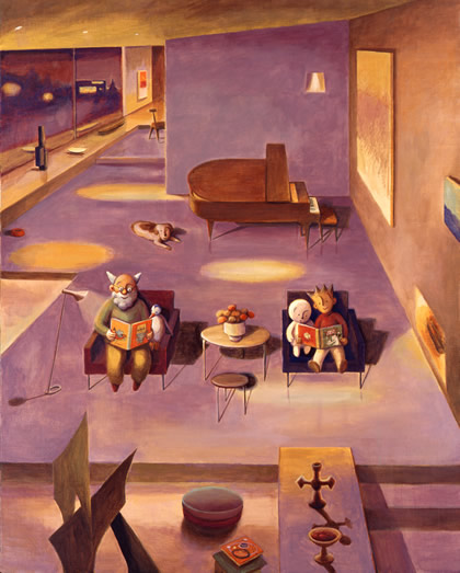 Muffy and Gio　Living room　　2007