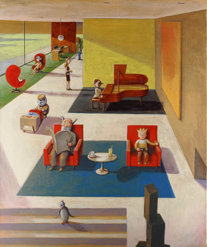 Muffy and Gio In the lobby　　2007